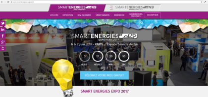 Retrouvez-nous au Smart Energies Expo Paris 2017 !